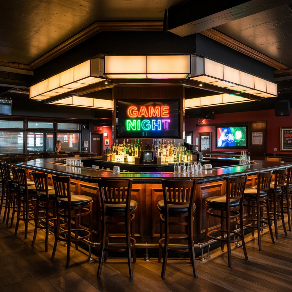 The Legends Sports Bar interior